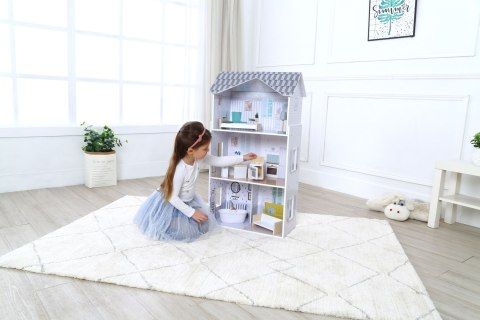 DOMEK DLA LALEK Z MEBLAMI REZYDENCJA GRACE ECOTOYS