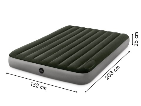 DUŻY MATERAC DMUCHANY 203X152 CM DWUOSOBOWY Z POMPKĄ INTEX 64763