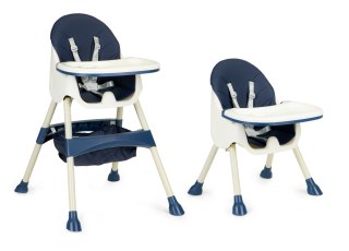 FOTELIK KRZESEŁKO DO KARMIENIA DZIECI WYSOKIE 2W1 ECOTOYS