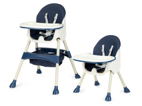 FOTELIK KRZESEŁKO DO KARMIENIA DZIECI WYSOKIE 2W1 ECOTOYS
