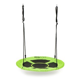 HUŚTAWKA OGRODOWA BOCIANIE GNIAZDO 100CM ECOTOYS ZIELONA