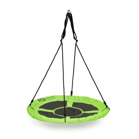 HUŚTAWKA OGRODOWA BOCIANIE GNIAZDO 100CM ECOTOYS ZIELONA