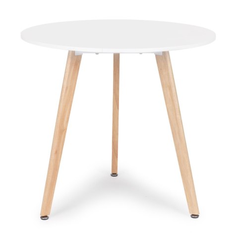 STÓŁ STOLIK NOWOCZESNY DREWNIANY DO SALONU KUCHNI 80 CM