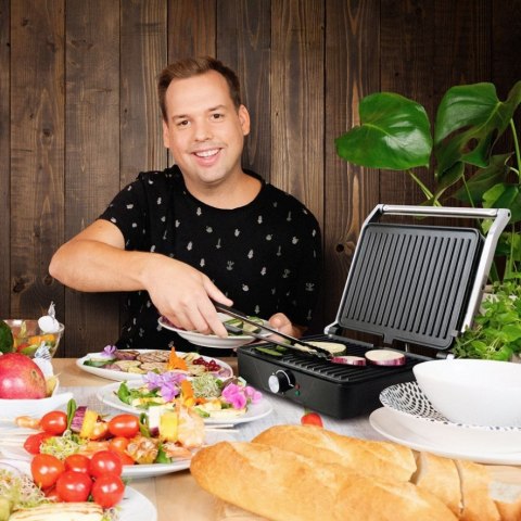 GRILL KONTAKTOWY GK170 SVAD ELDOM SKŁADANY GRILL ELEKTRYCZNY
