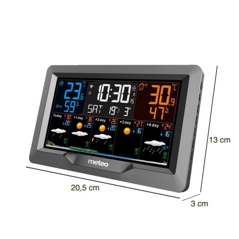 STACJA POGODOWA METEO SP101 Z FUNKCJĄ WIFI