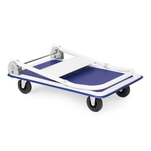 WÓZEK TRANSPORTOWY PLATFORMOWY MAGAZYNOWY 150KG SKŁADANY RĘCZNY