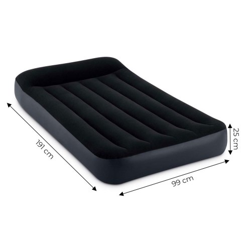 MATERAC DMUCHANY DO SPANIA 191X99 CM JEDNOSOBOWY ŁÓŻKO INTEX 64146