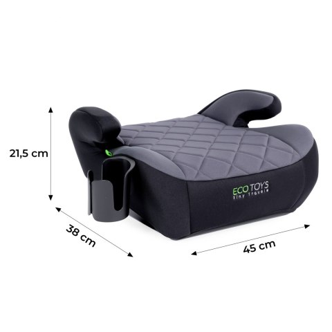 PODKŁADKA SAMOCHODOWA SIEDZISKO DLA DZIECI I-SIZE UCHWYT NA NAPOJE WZROST 125-150 CM ECOTOYS