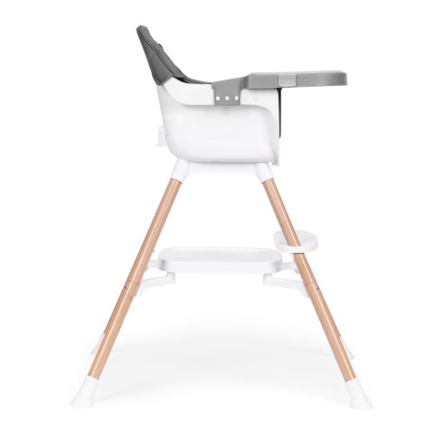 FOTELIK KRZESEŁKO DO KARMIENIA DZIECI 2W1 SZARY ECOTOYS