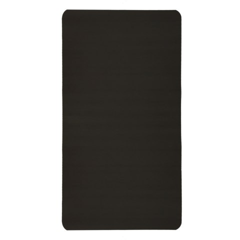 Mata fitness do ćwiczeń jogi gruba 185x83x1,5 cm czarna