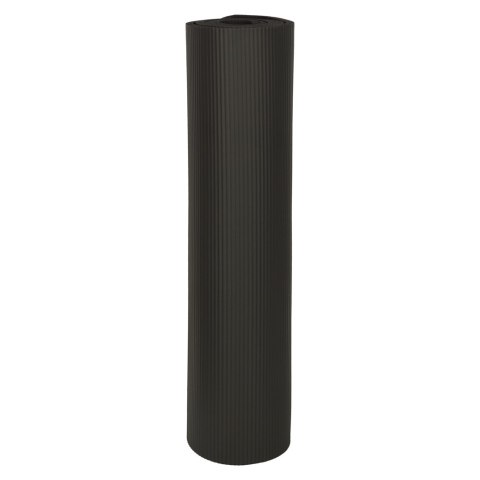 Mata fitness do ćwiczeń jogi gruba 185x83x1,5 cm czarna
