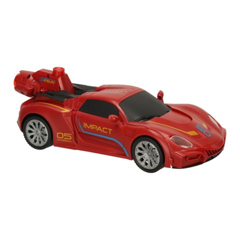 Samochód zdalnie sterowany transformers Revolt auto robot figurka 2w1 składany światła + pilot