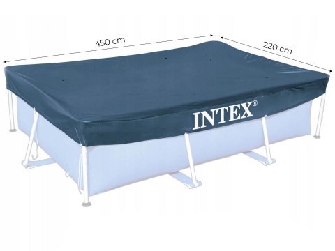 Pokrywa do basenu stelażowego 450x226cm INTEX