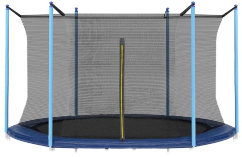Siatka ochronna wewnętrzna na trampolinę 10ft 6 słupków 305cm